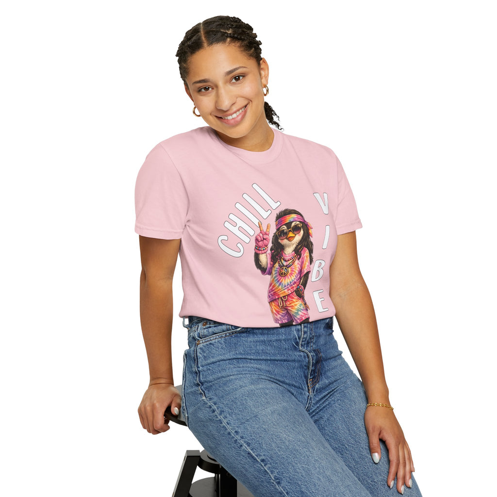 Chill Vibes Girl T-shirt - Penguin Series
