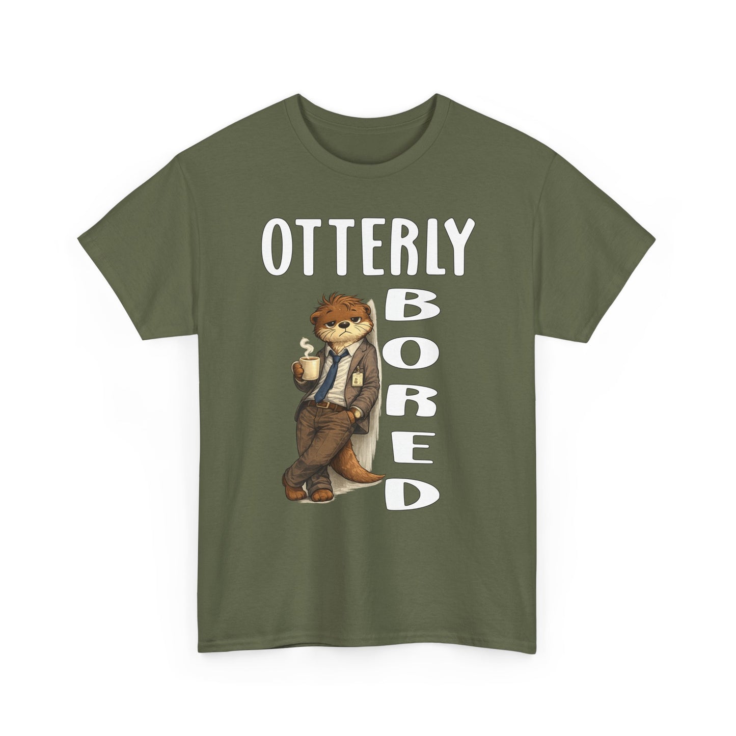 "Otterly Bored" Tee - Otter Series
