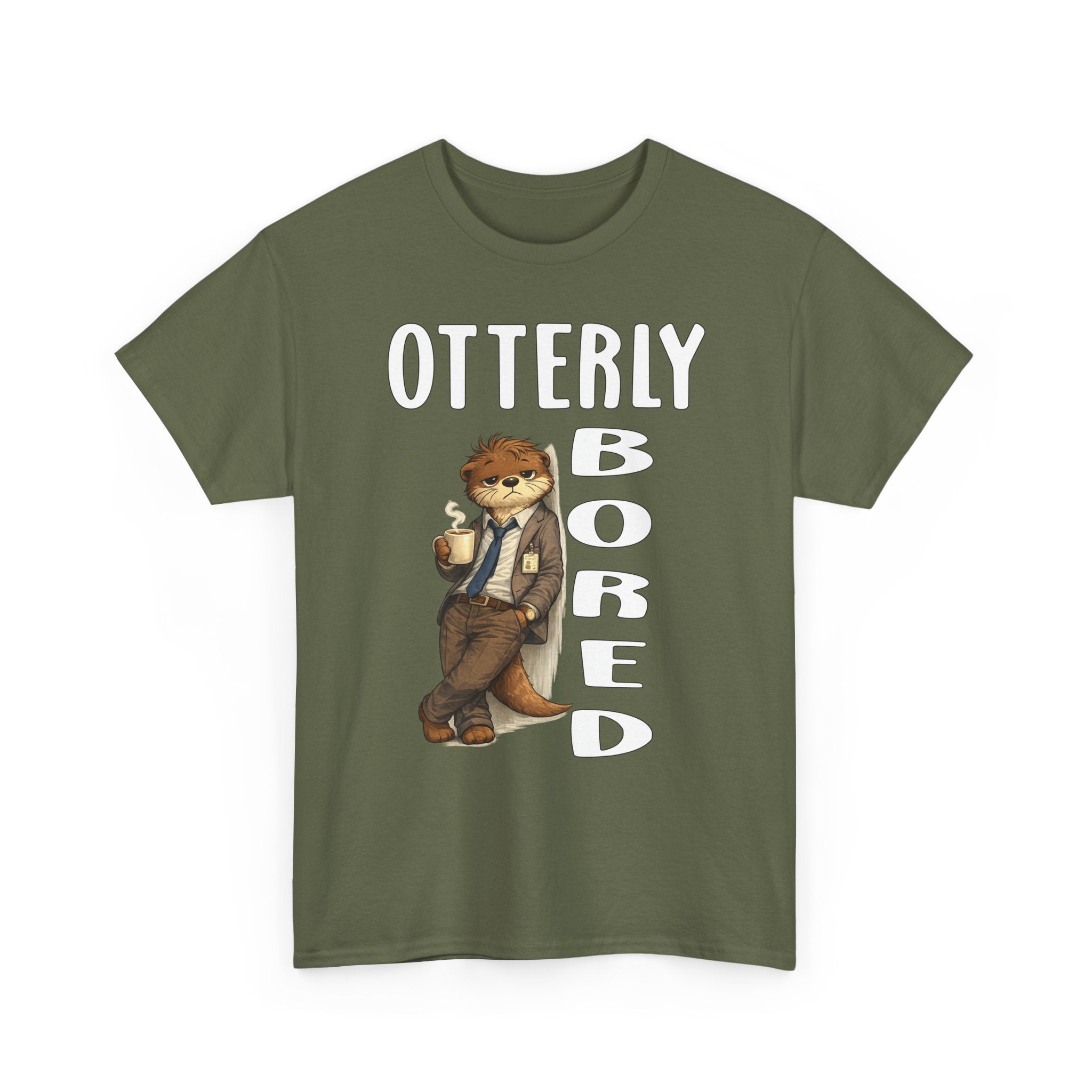 "Otterly Bored" Tee - Otter Series