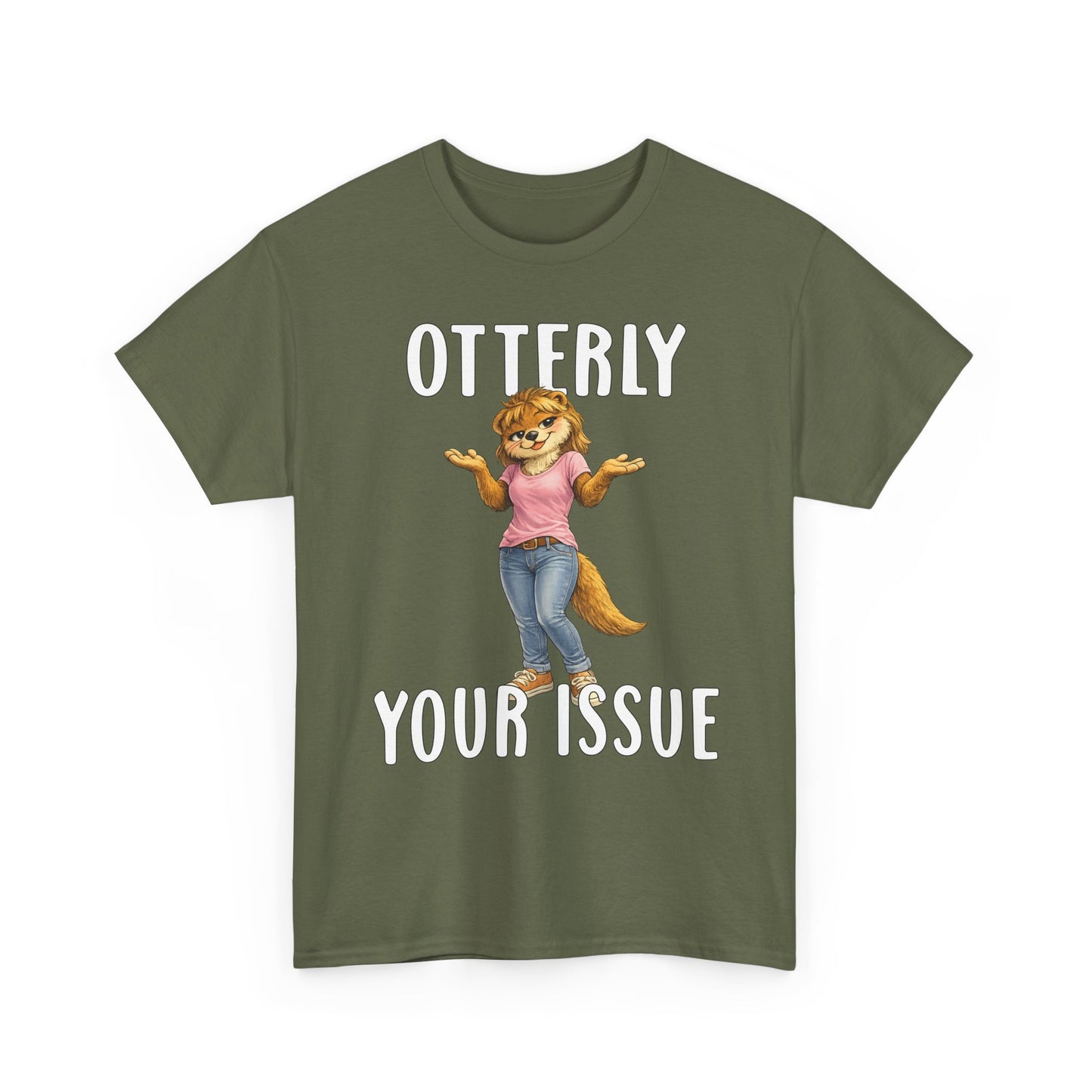 "Otterly Your Issue" Girl Tee - Otter Series