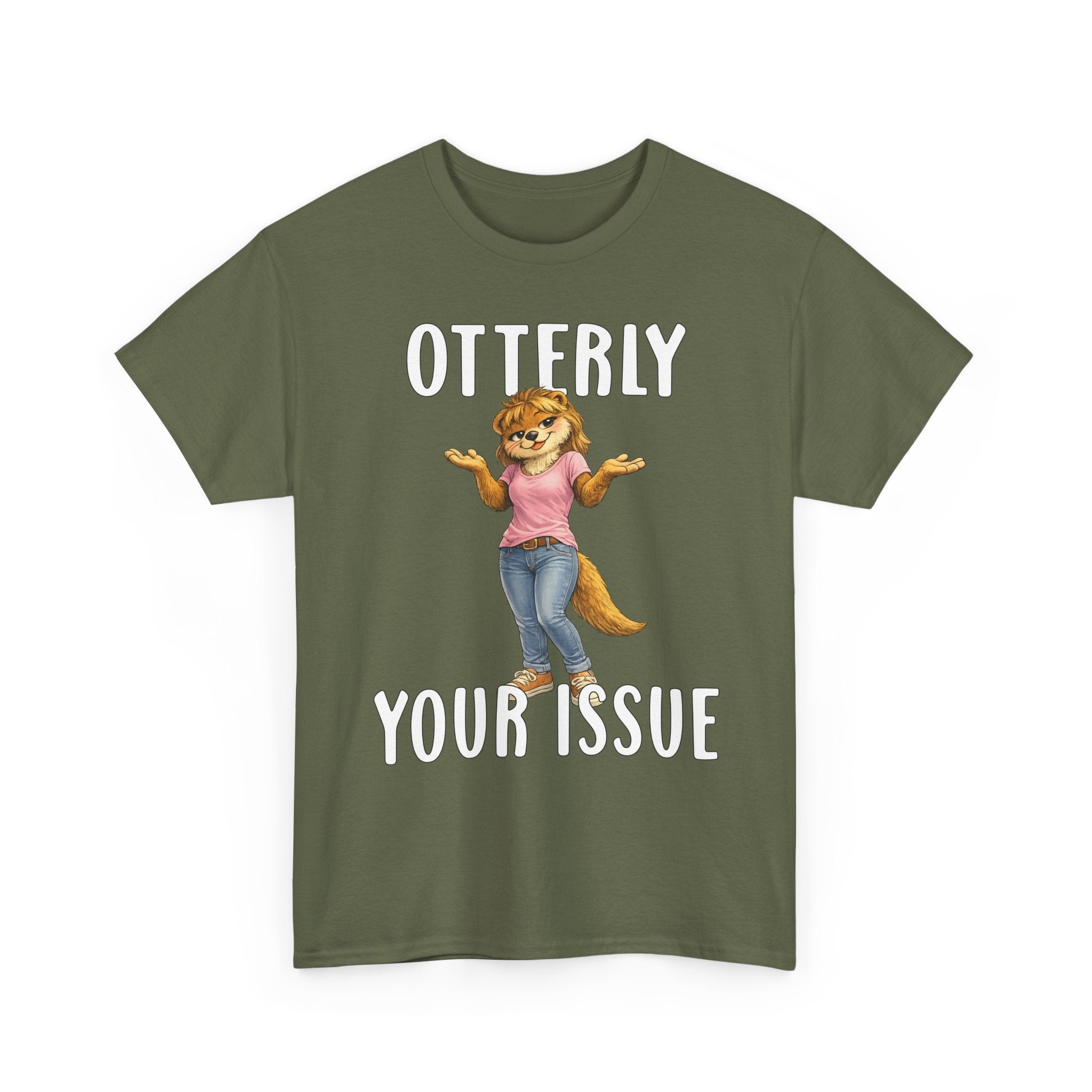 "Otterly Your Issue" Girl Tee - Otter Series