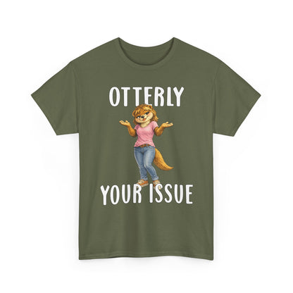 "Otterly Your Issue" Girl Tee - Otter Series
