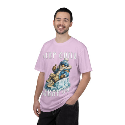 Keep Chill Carry On Boy T-shirt - Penguin Series