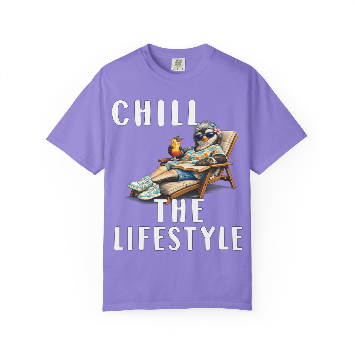 Chill The Lifestyle Grandma T-shirt - Penguin Series