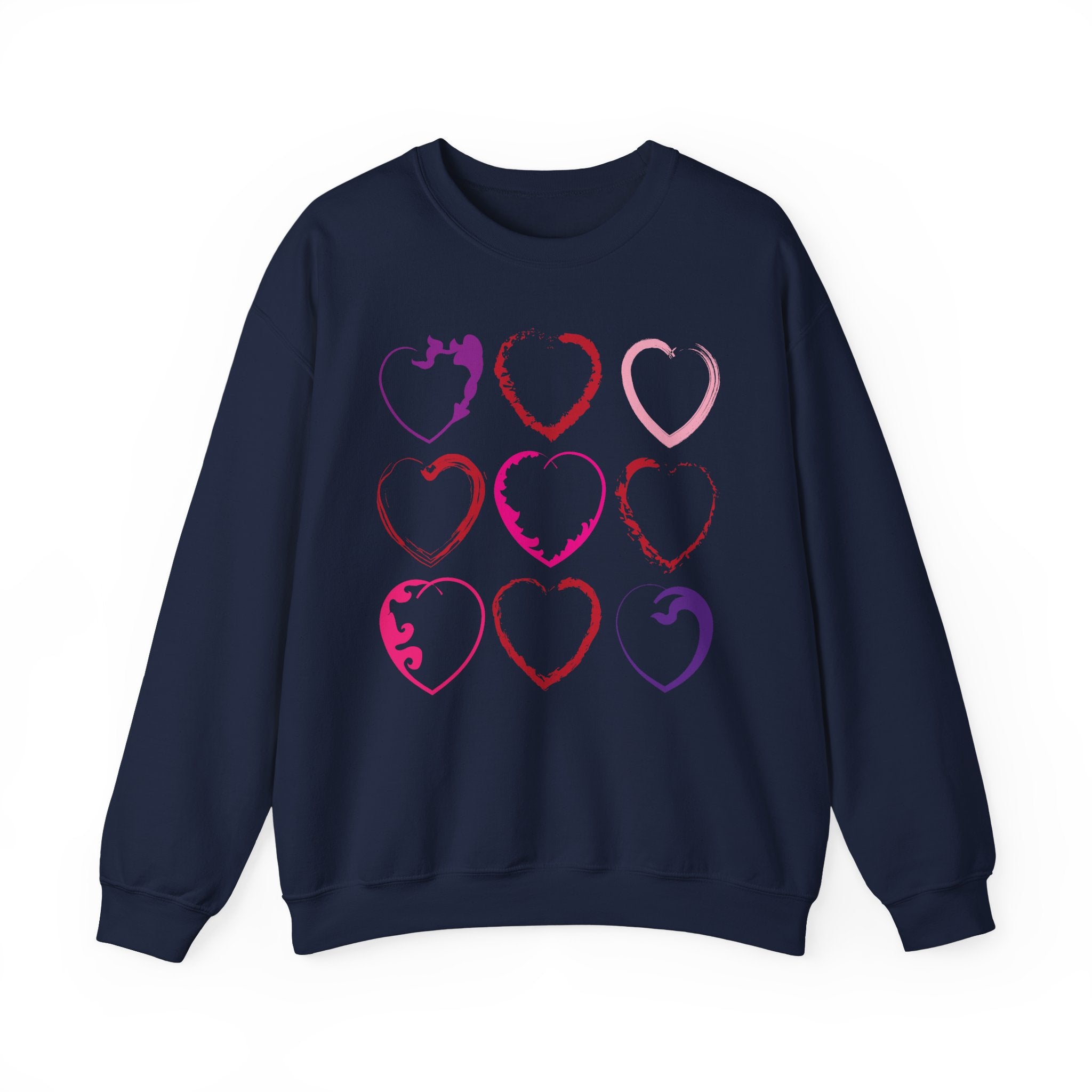 Nine Hearts Valentine's Day Sweatshirt