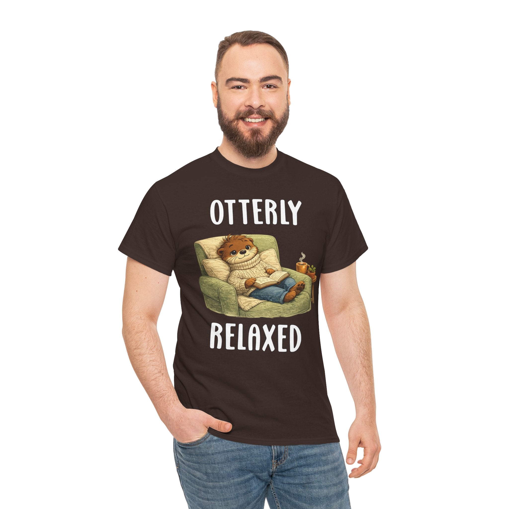 "Otterly Relaxed" Tee - Otter Series