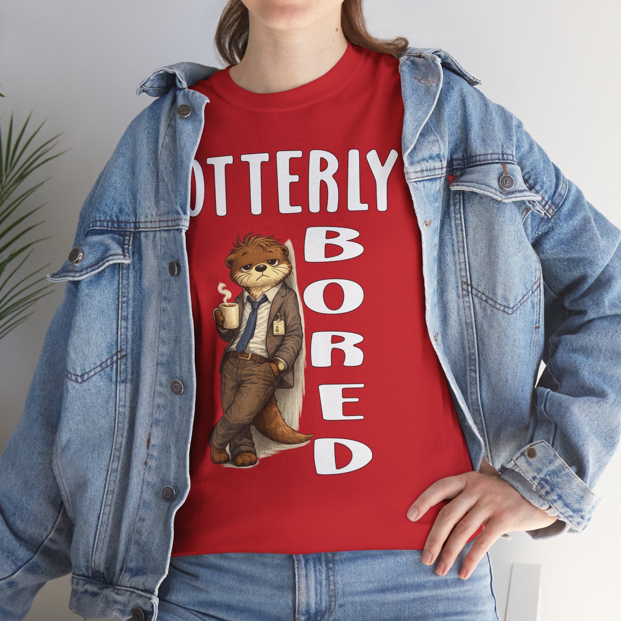"Otterly Bored" Tee - Otter Series