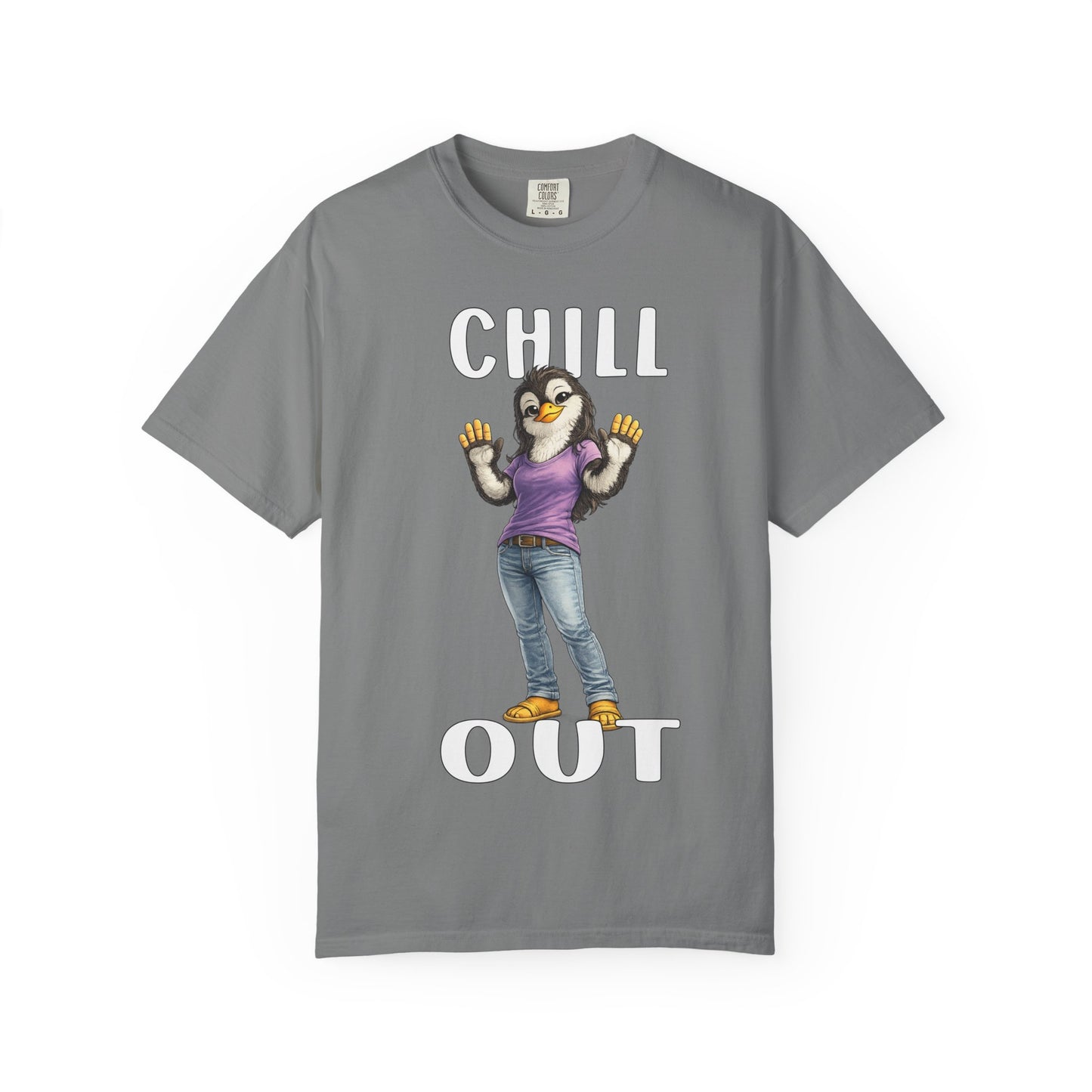 Chill Out Girl T-shirt - Penguin Series