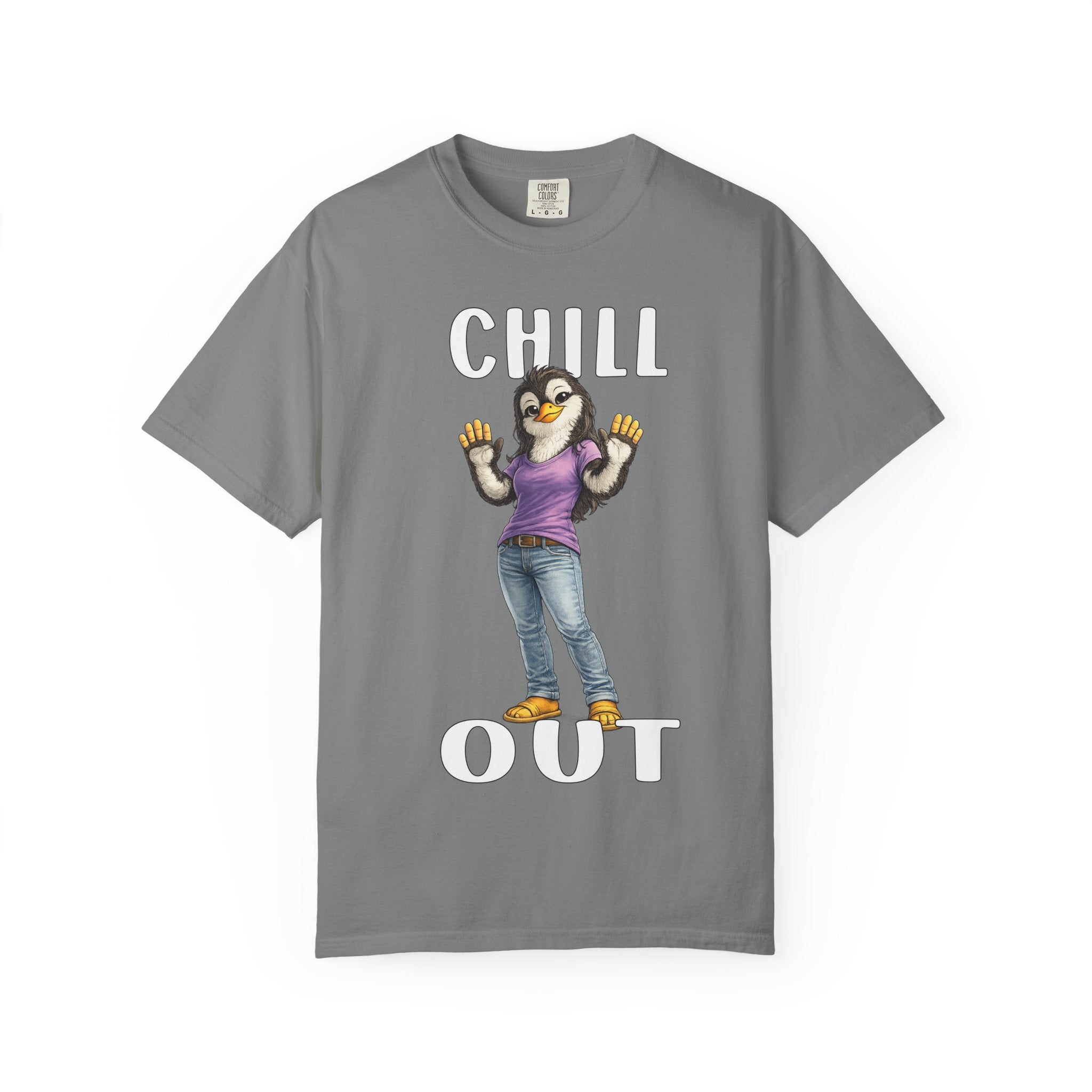 Chill Out Girl T-shirt - Penguin Series