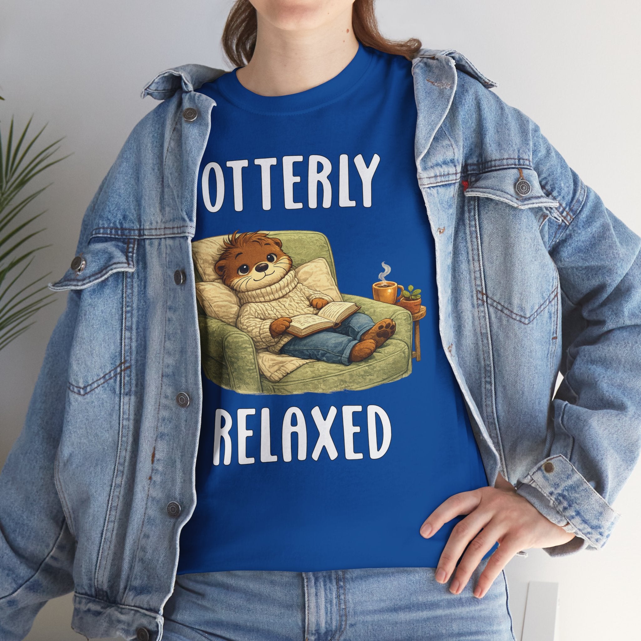 "Otterly Relaxed" Tee - Otter Series
