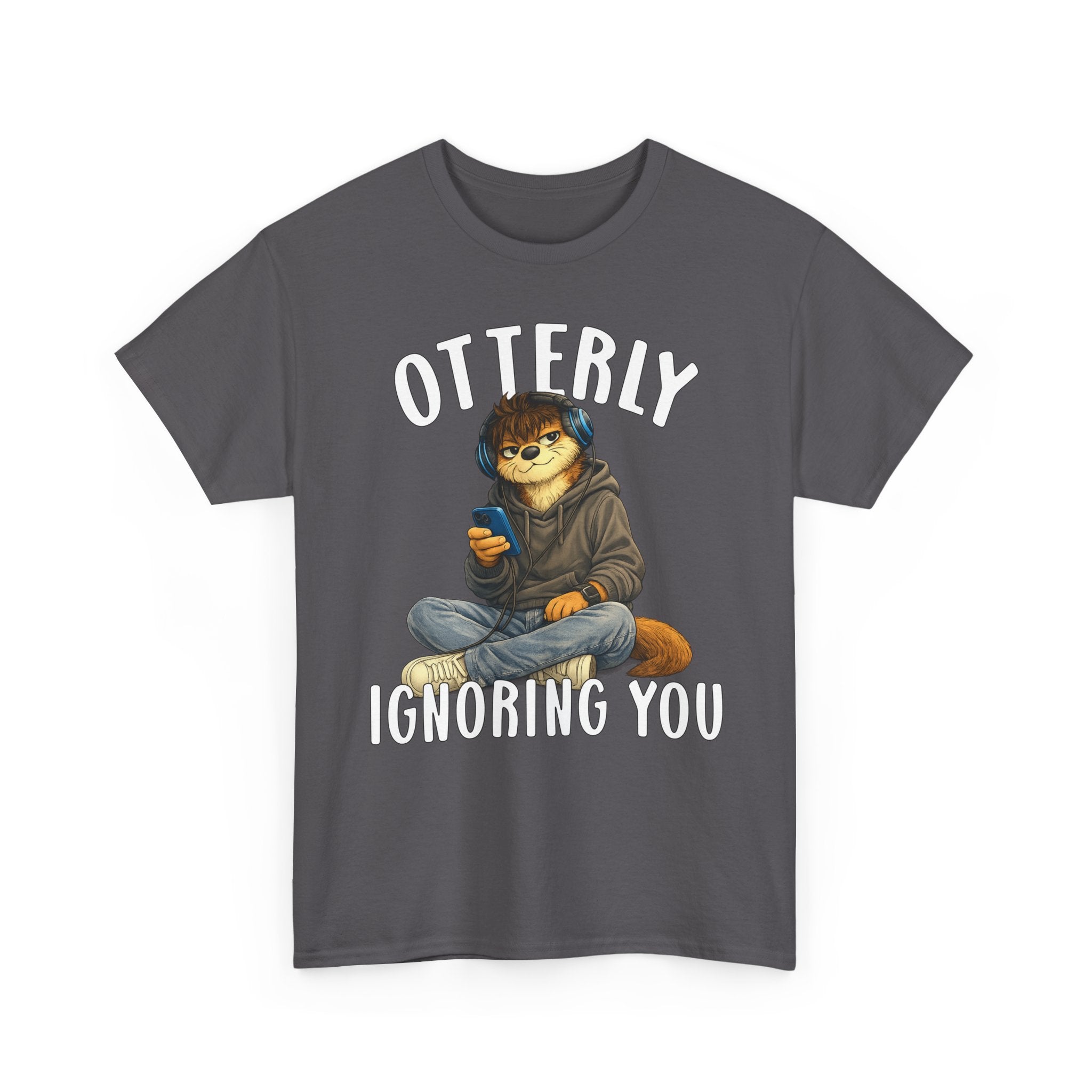 "Otterly Ignoring You" Teen Boy Tee - Otter Series