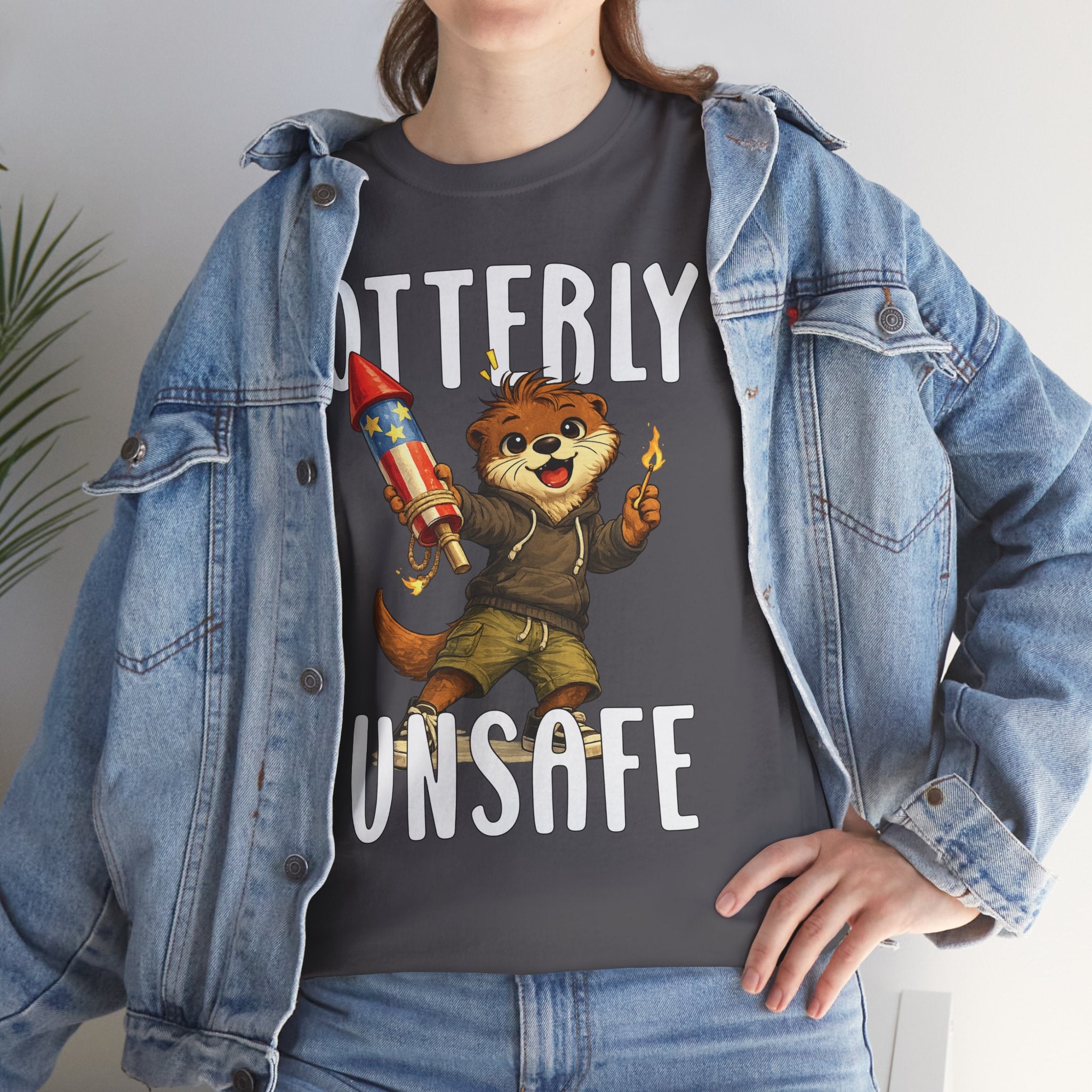 "Otterly Unsafe" Tee - Otter Series