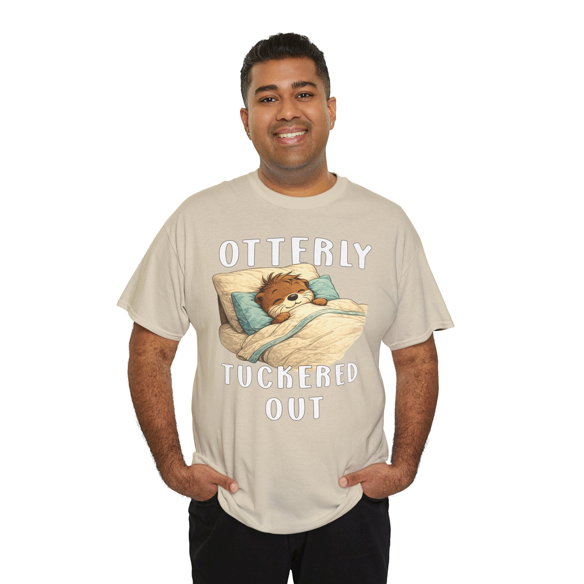"Otterly Tuckered Out" Tee - Otter Series