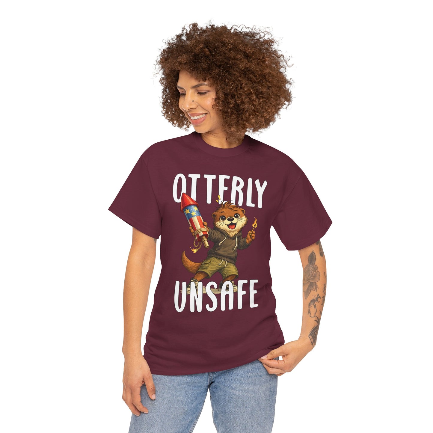 "Otterly Unsafe" Tee - Otter Series