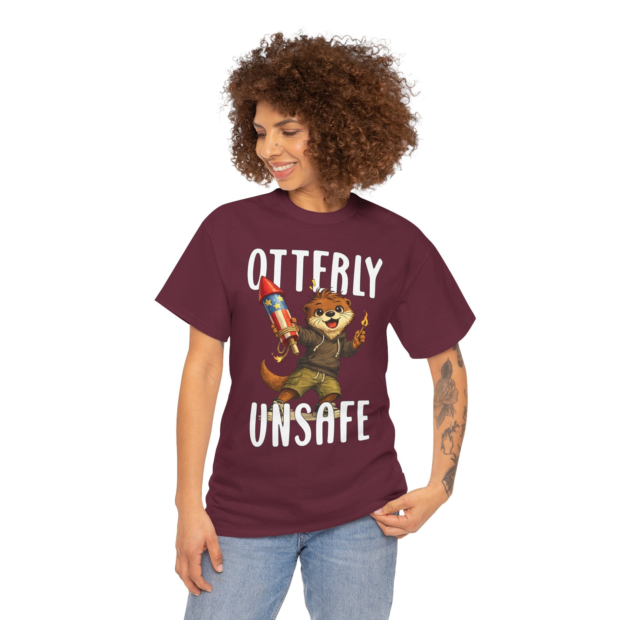"Otterly Unsafe" Tee - Otter Series