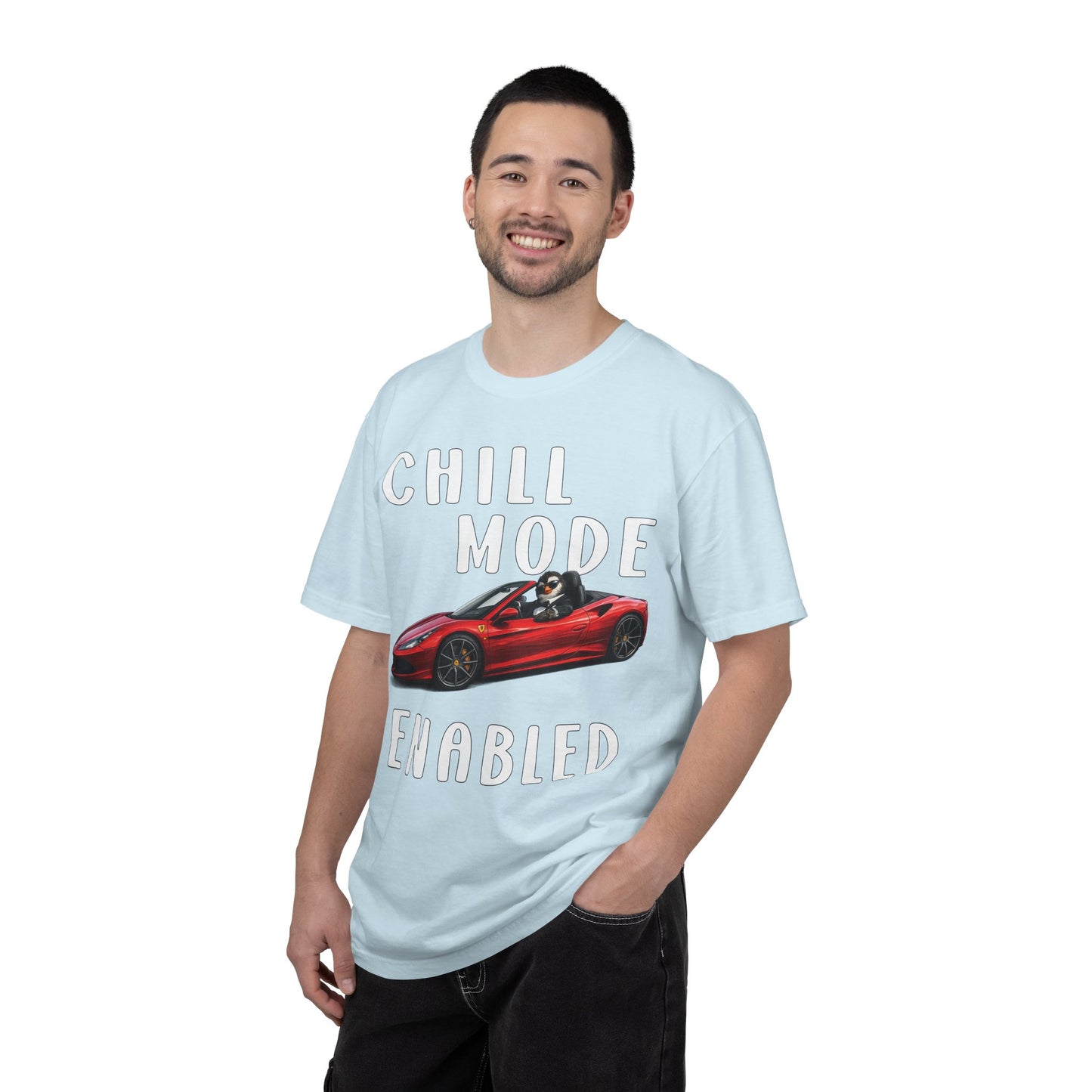 Chill Mode Enabled Boy T-shirt - Penguin Series