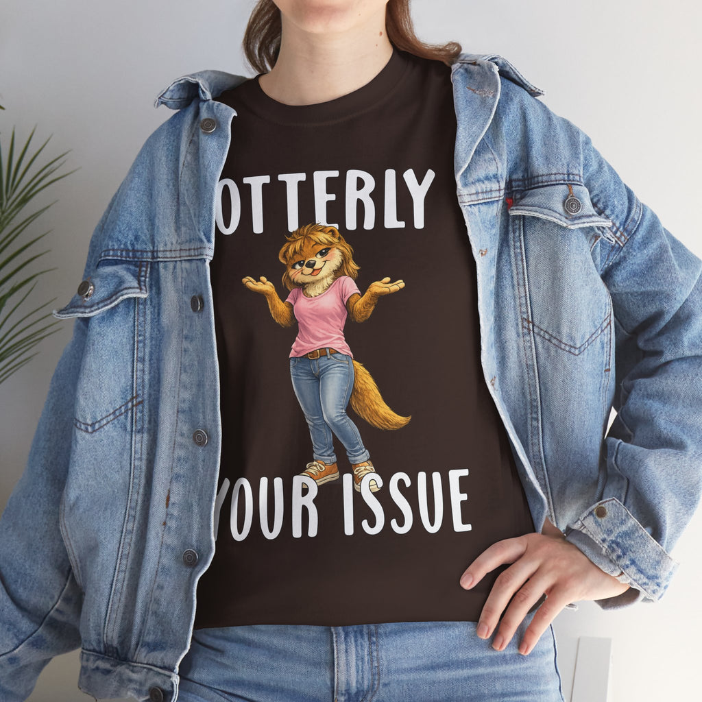 "Otterly Your Issue" Girl Tee - Otter Series