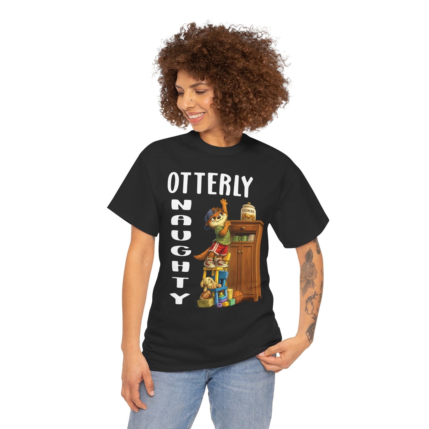 "Otterly Naughty" Tee - Otter series
