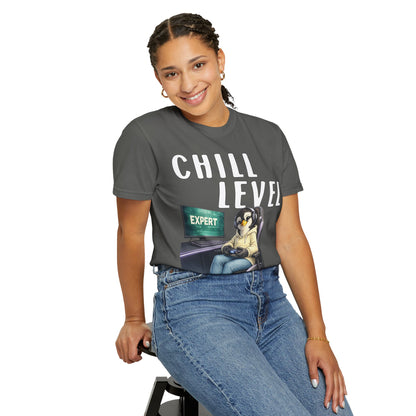 Chill Level Expert Girl T-shirt - Penguin Series
