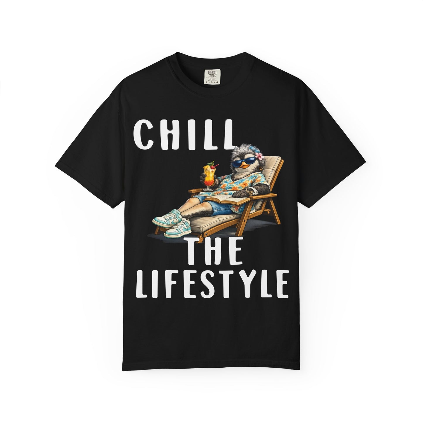 Chill The Lifestyle Grandma T-shirt - Penguin Series