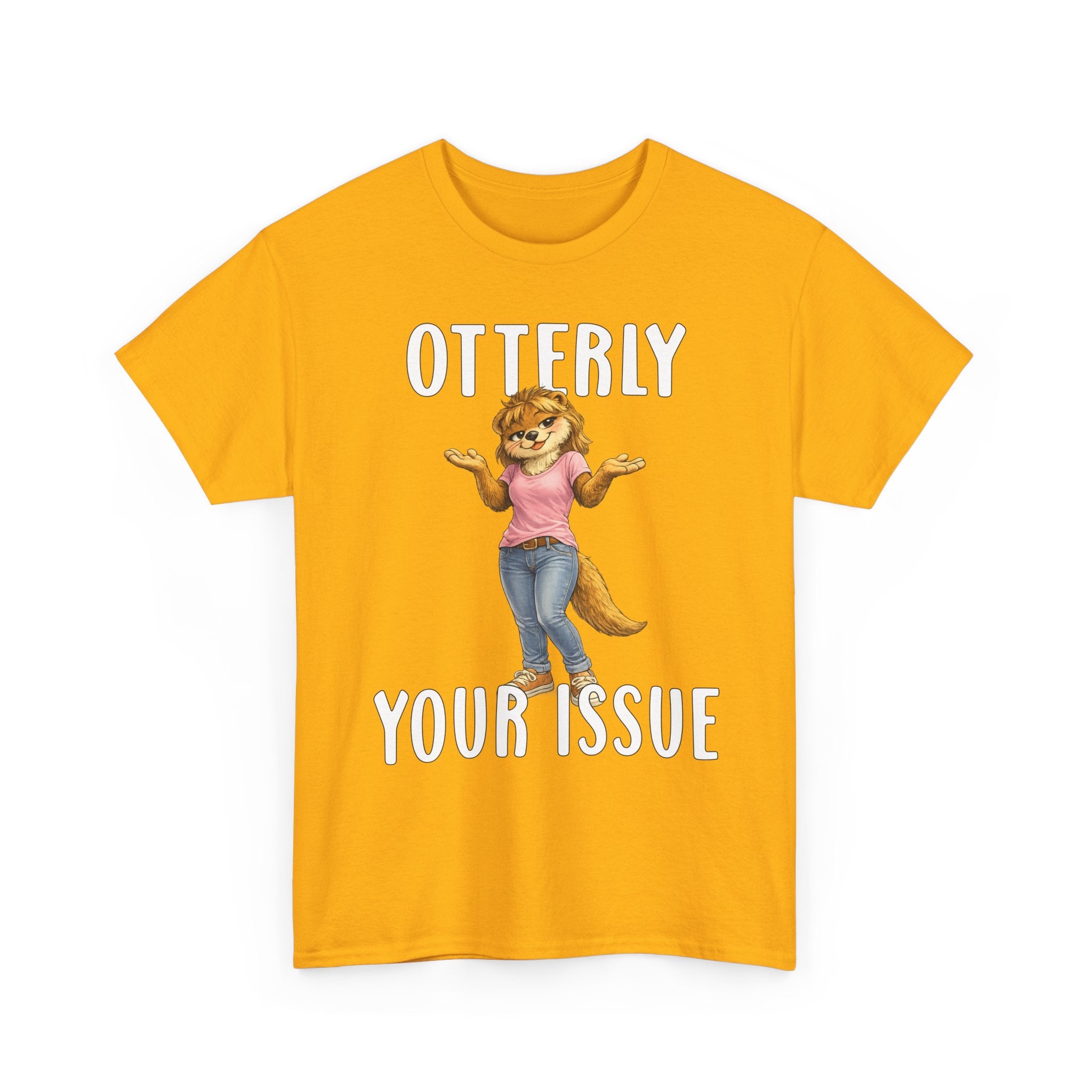 "Otterly Your Issue" Girl Tee - Otter Series