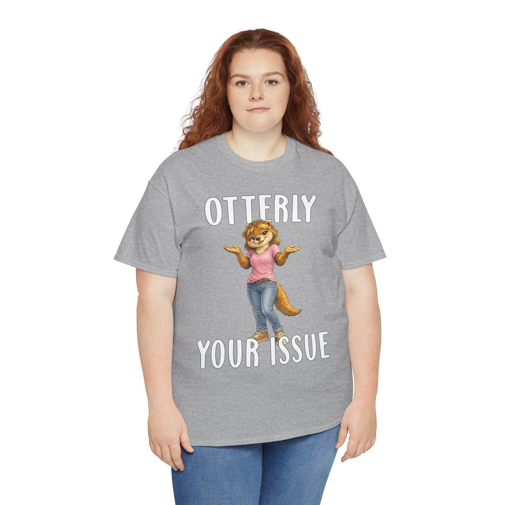 "Otterly Your Issue" Girl Tee - Otter Series