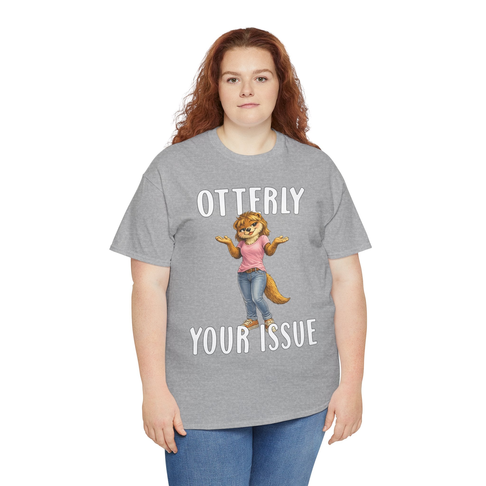 "Otterly Your Issue" Girl Tee - Otter Series