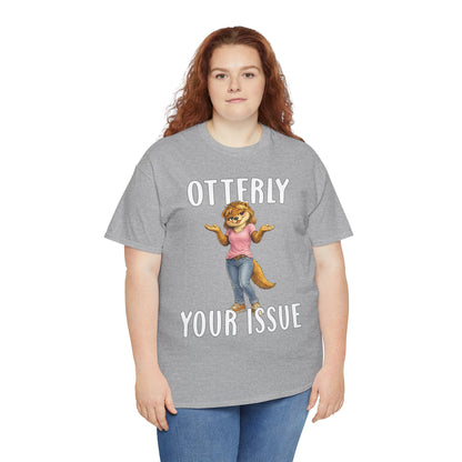 "Otterly Your Issue" Girl Tee - Otter Series