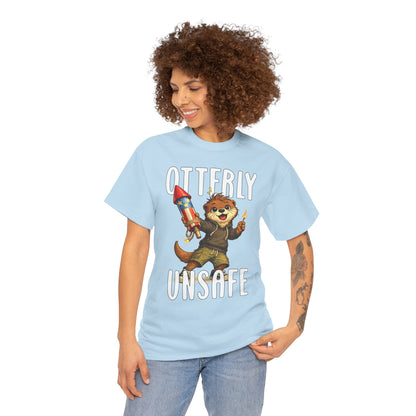"Otterly Unsafe" Tee - Otter Series
