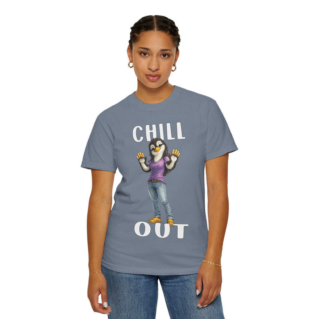 Chill Out Girl T-shirt - Penguin Series