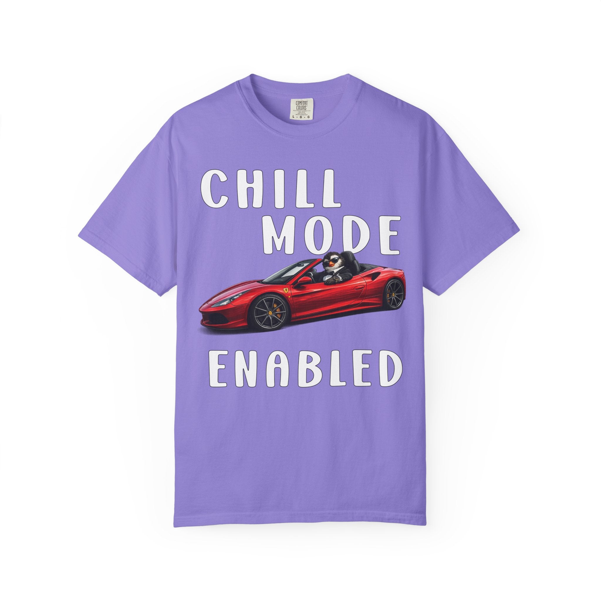 Chill Mode Enabled Boy T-shirt - Penguin Series