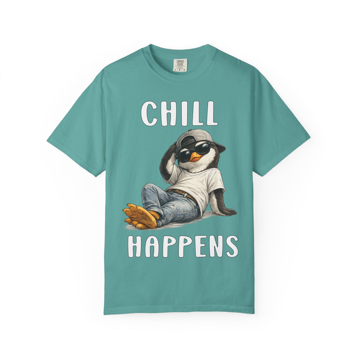 Chill Happens Boy T-shirt - Penguin Series