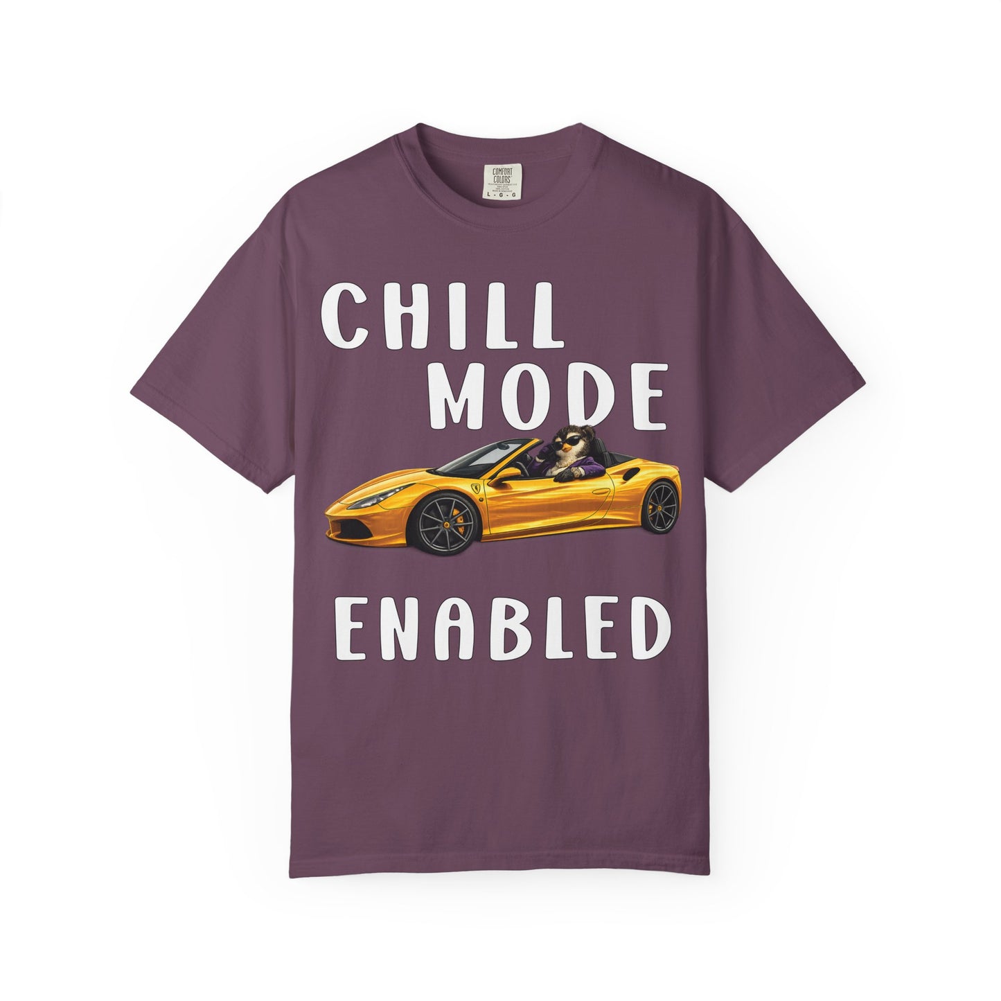 Chill Mode Enabled Girl T-shirt - Penguin Series