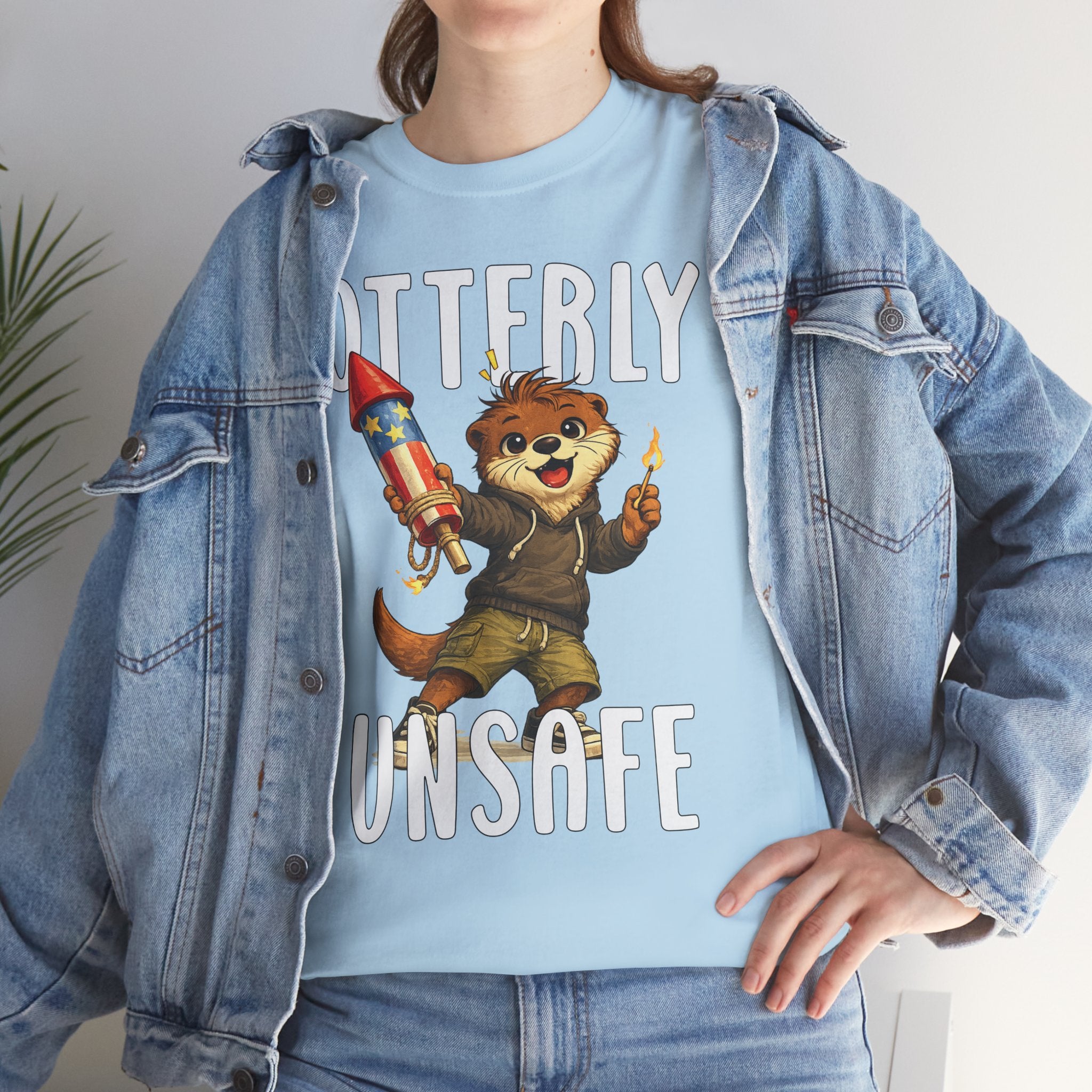 "Otterly Unsafe" Tee - Otter Series