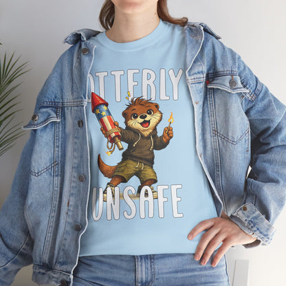 "Otterly Unsafe" Tee - Otter Series