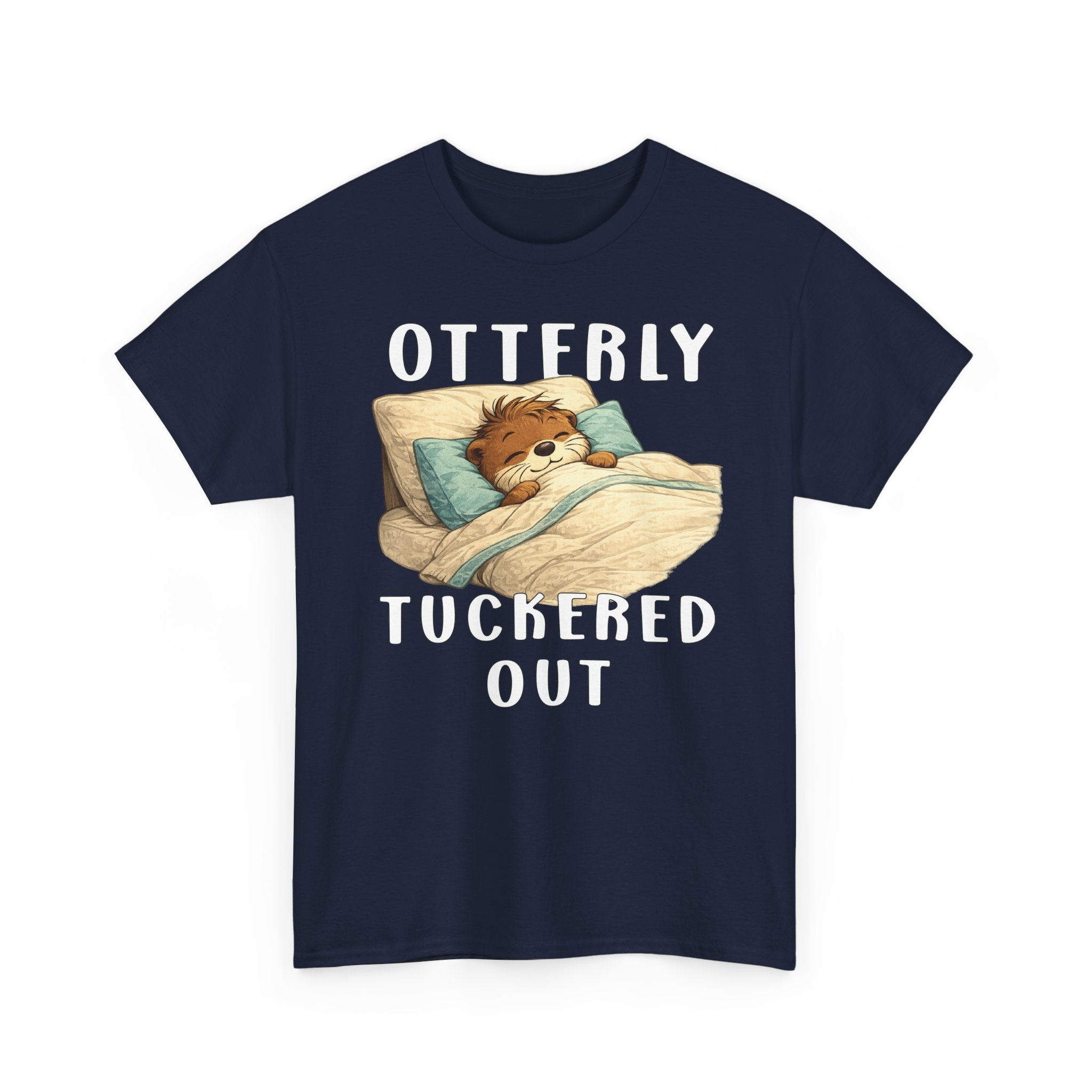 "Otterly Tuckered Out" Tee - Otter Series