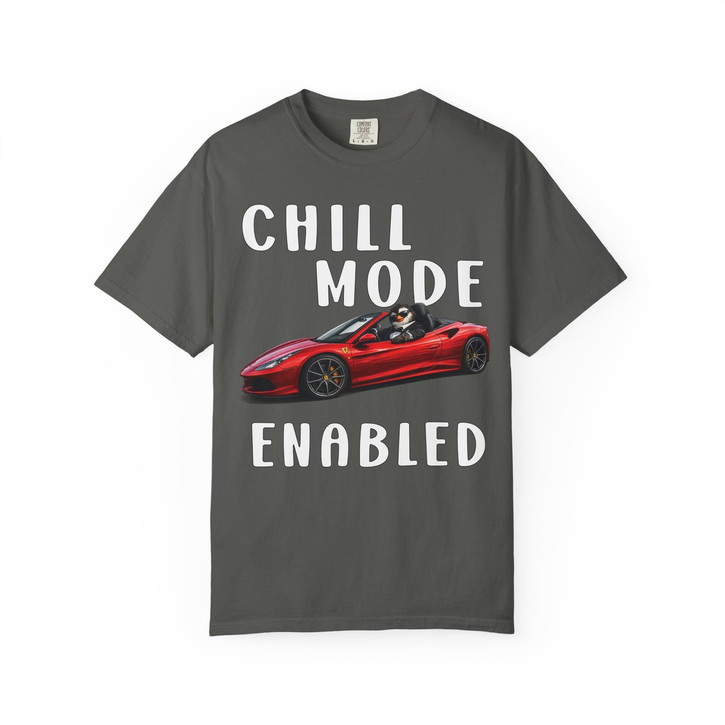 Chill Mode Enabled Boy T-shirt - Penguin Series