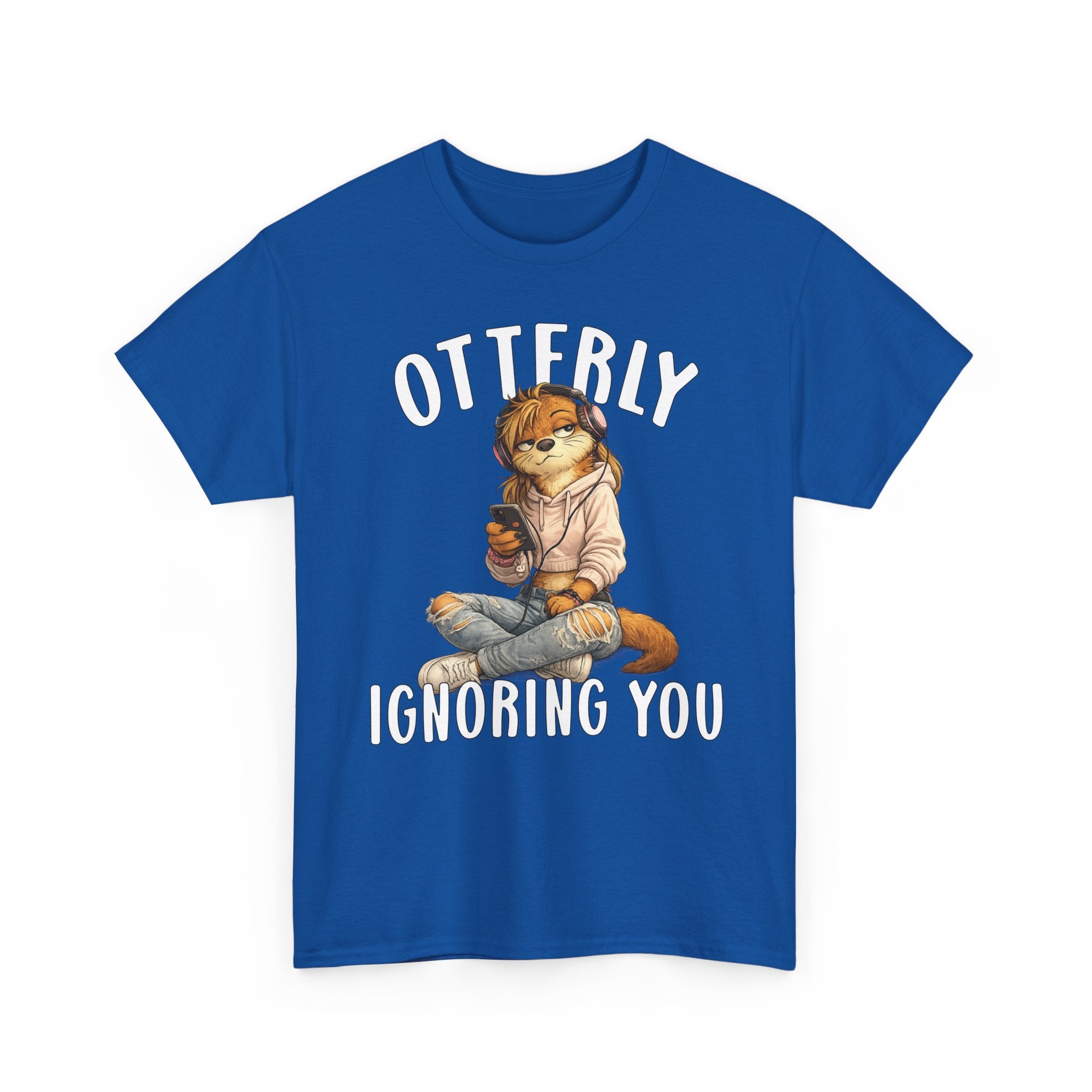 "Otterly Ignoring You" TeenGirl Tee - Otter Series