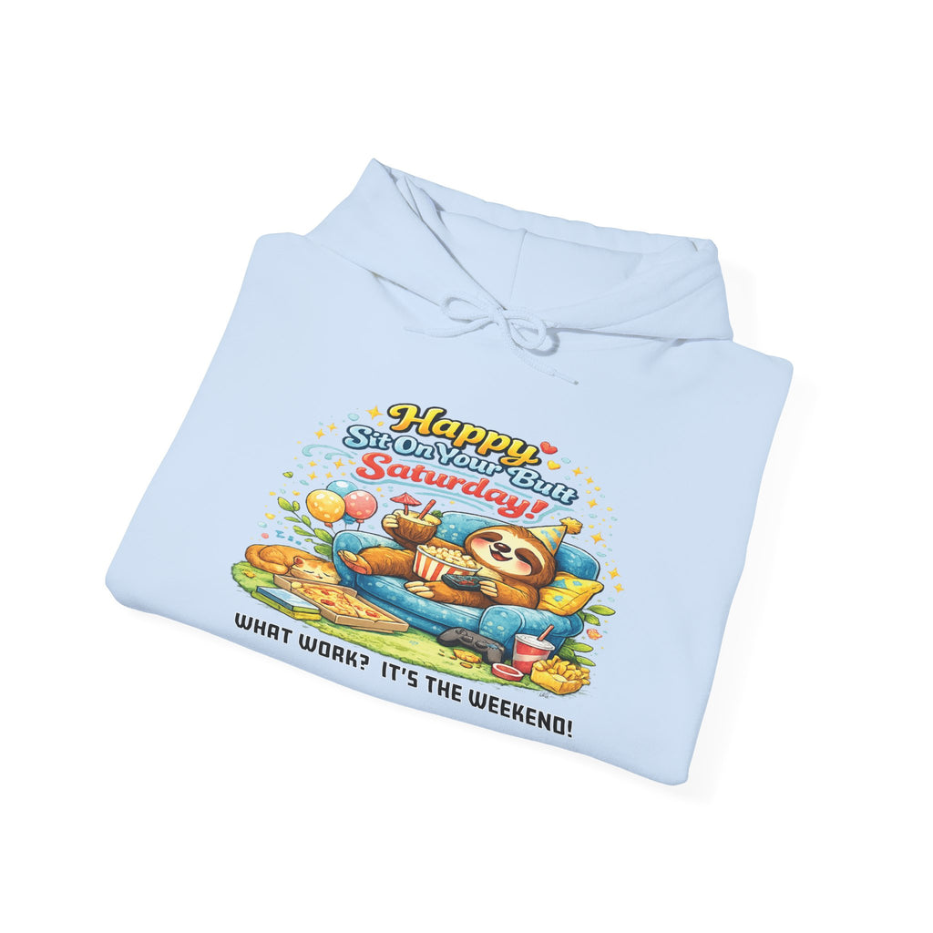 Saturday - Procrastination Sloth Series Hoodie