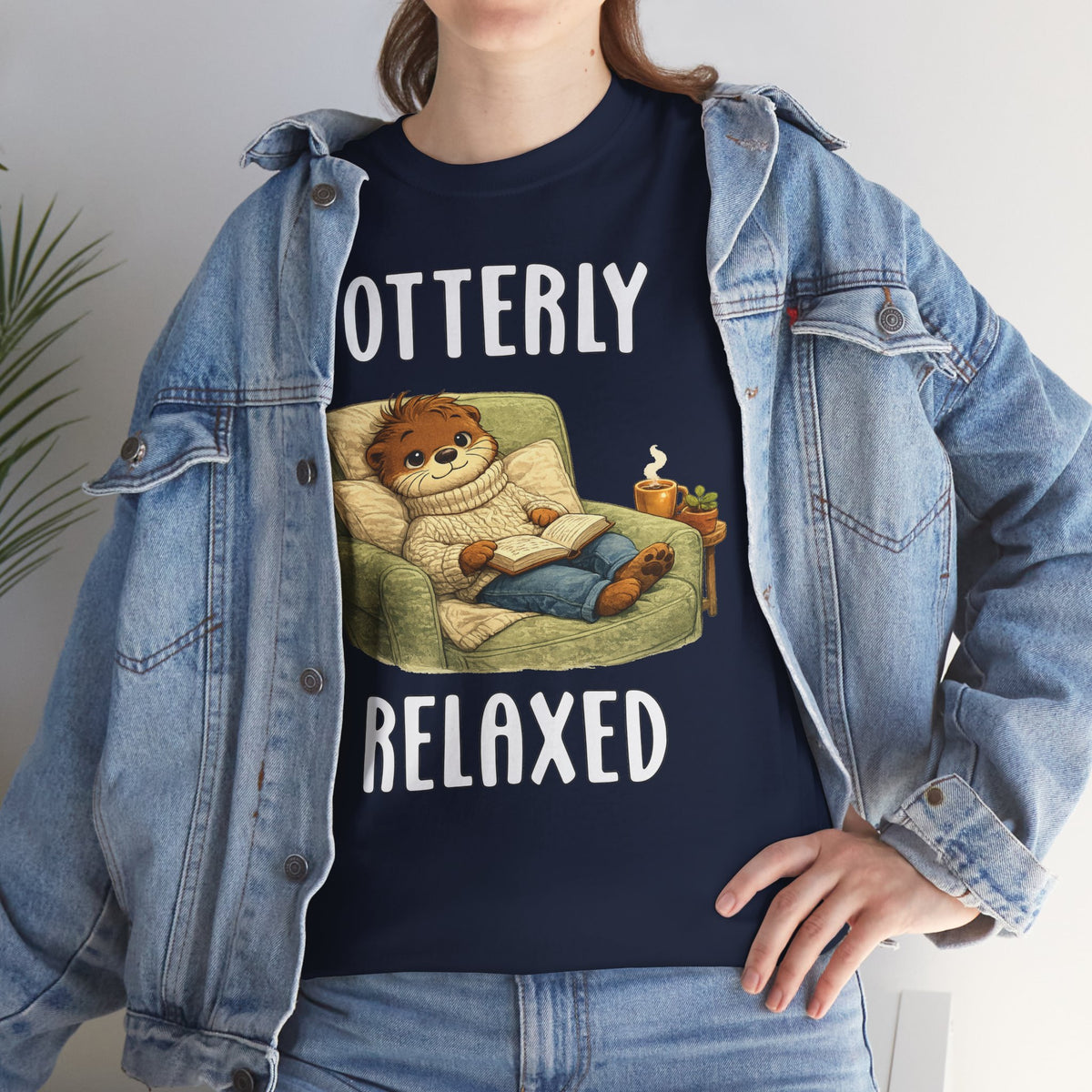 "Otterly Relaxed" Tee - Otter Series