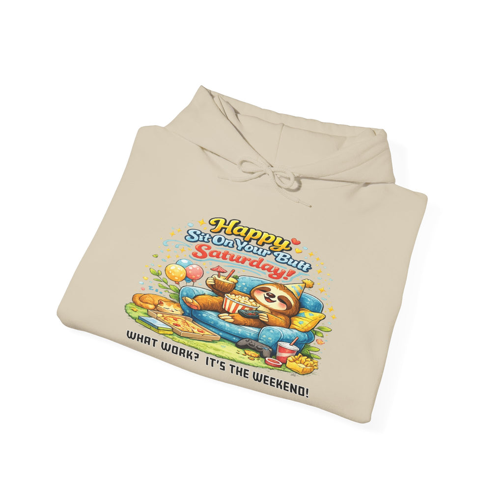 Saturday - Procrastination Sloth Series Hoodie