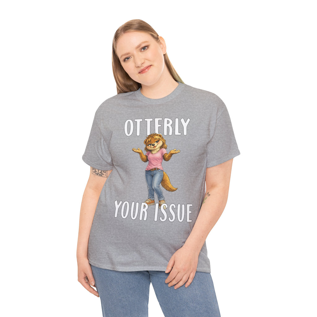 "Otterly Your Issue" Girl Tee - Otter Series