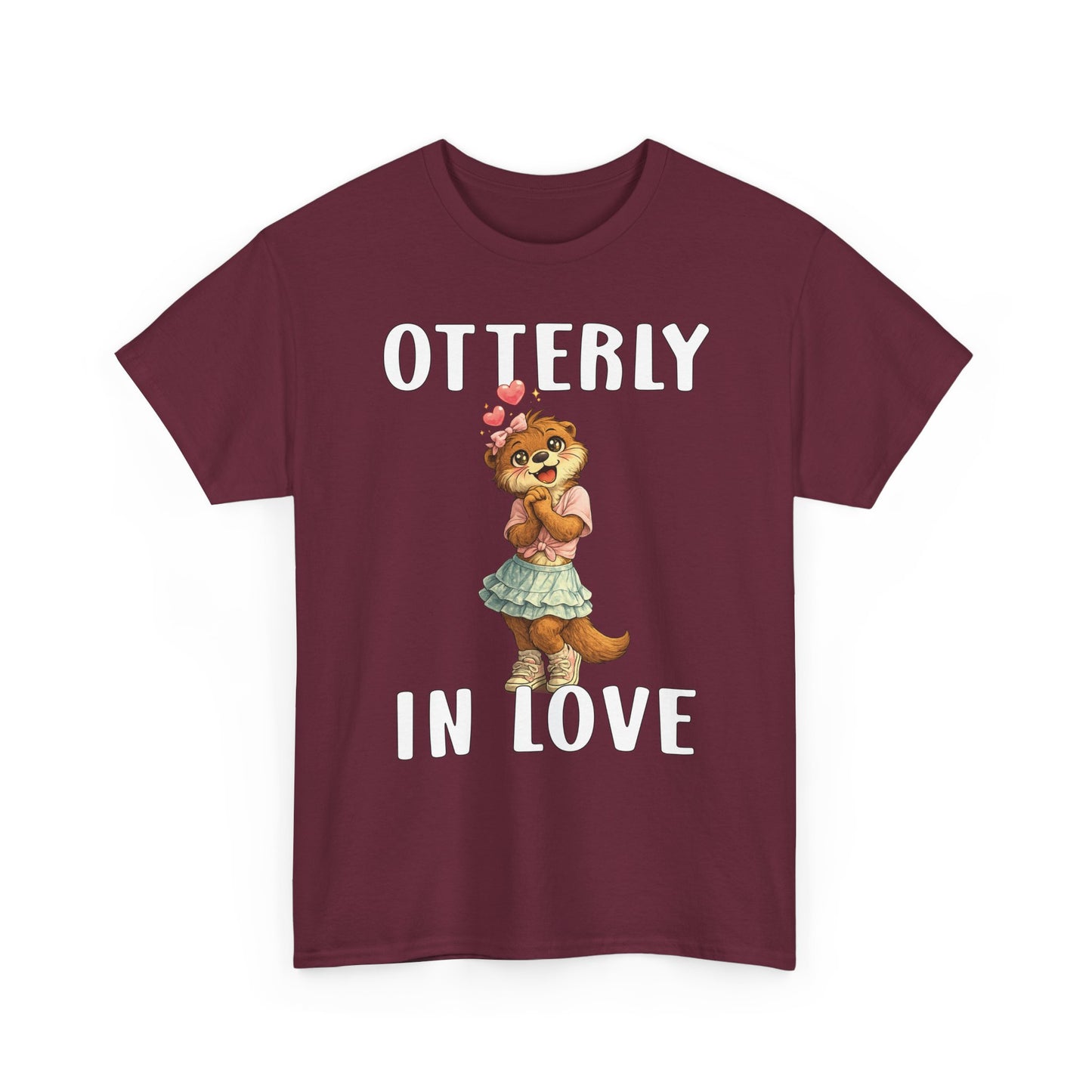 "Otterly In Love" Girl Tee - Otter Series