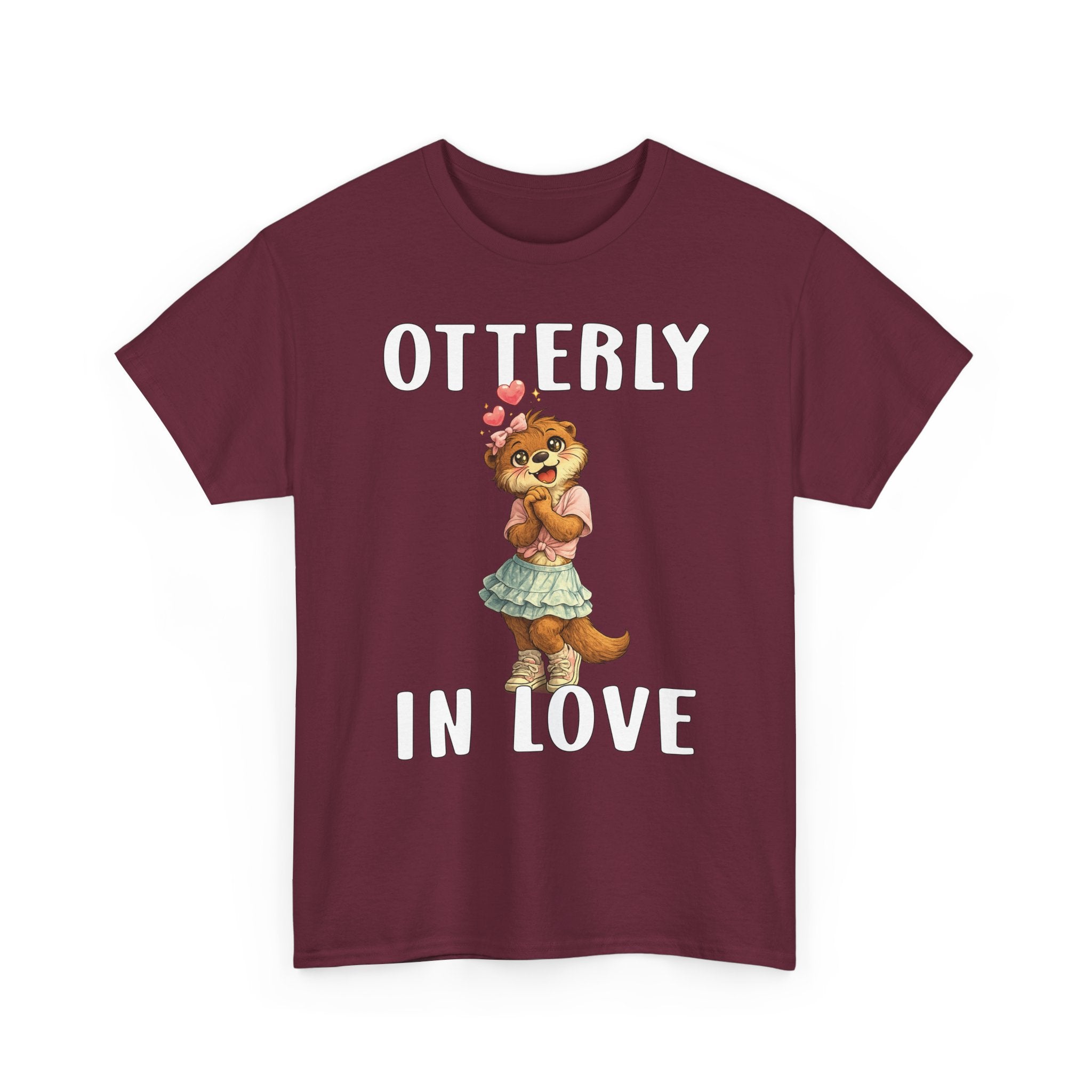 "Otterly In Love" Girl Tee - Otter Series