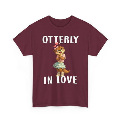 "Otterly In Love" Girl Tee - Otter Series