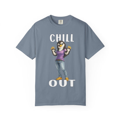 Chill Out Girl T-shirt - Penguin Series
