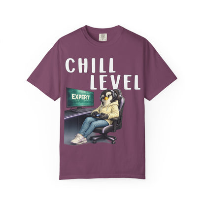 Chill Level Expert Girl T-shirt - Penguin Series