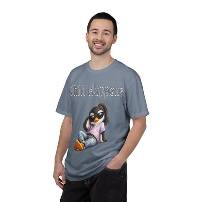 "Chill Happens" T-shirt Penguin Series