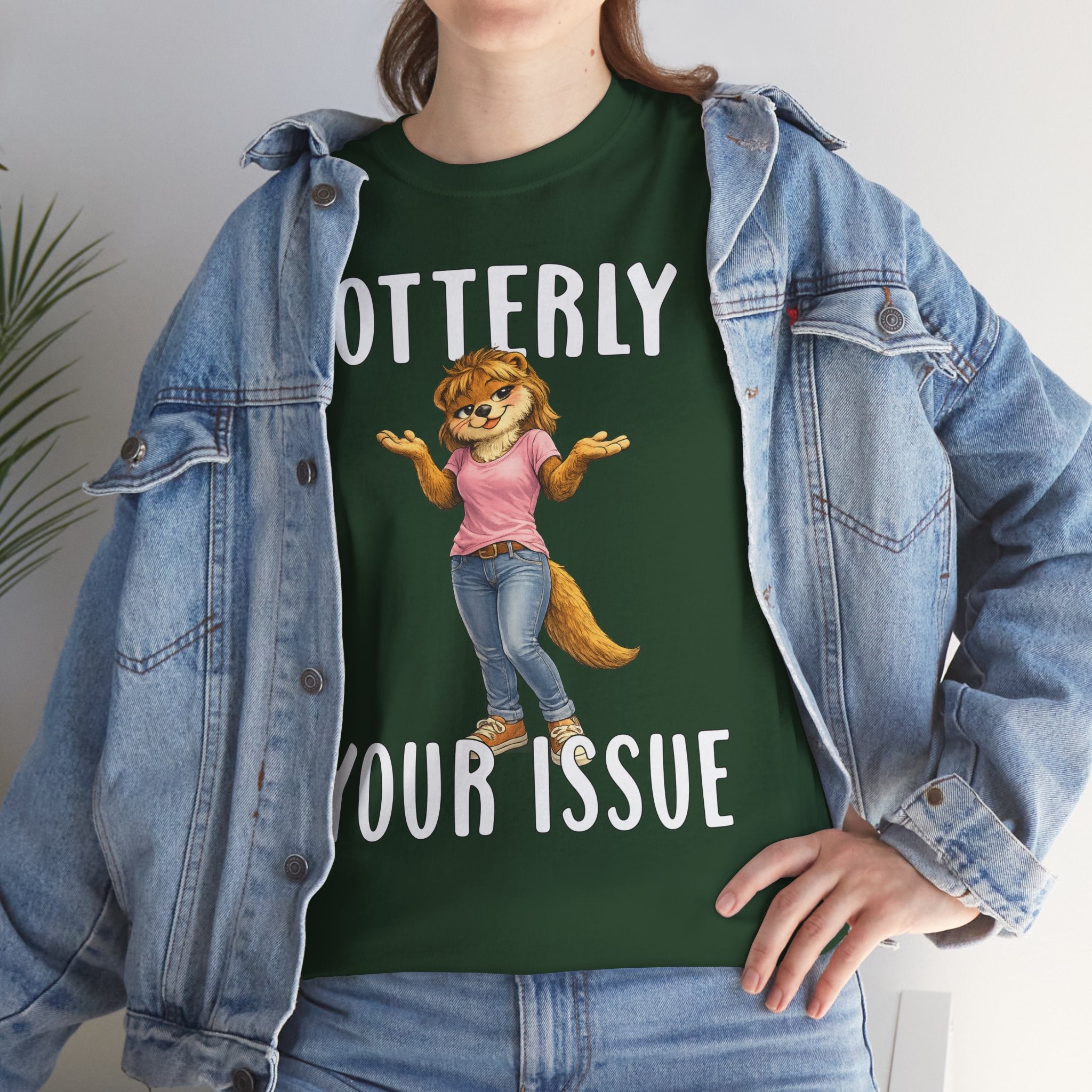 "Otterly Your Issue" Girl Tee - Otter Series