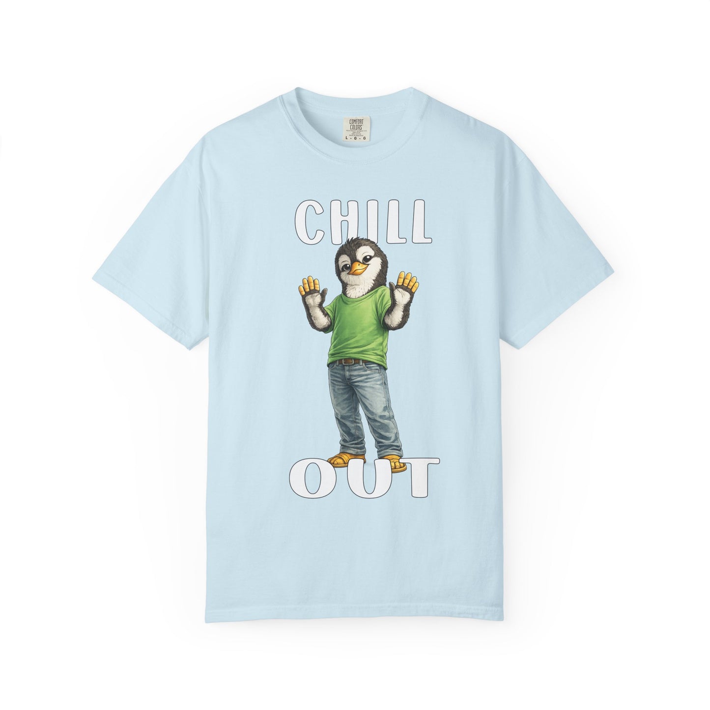 Chill Out Boy T-shirt - Penguin Series